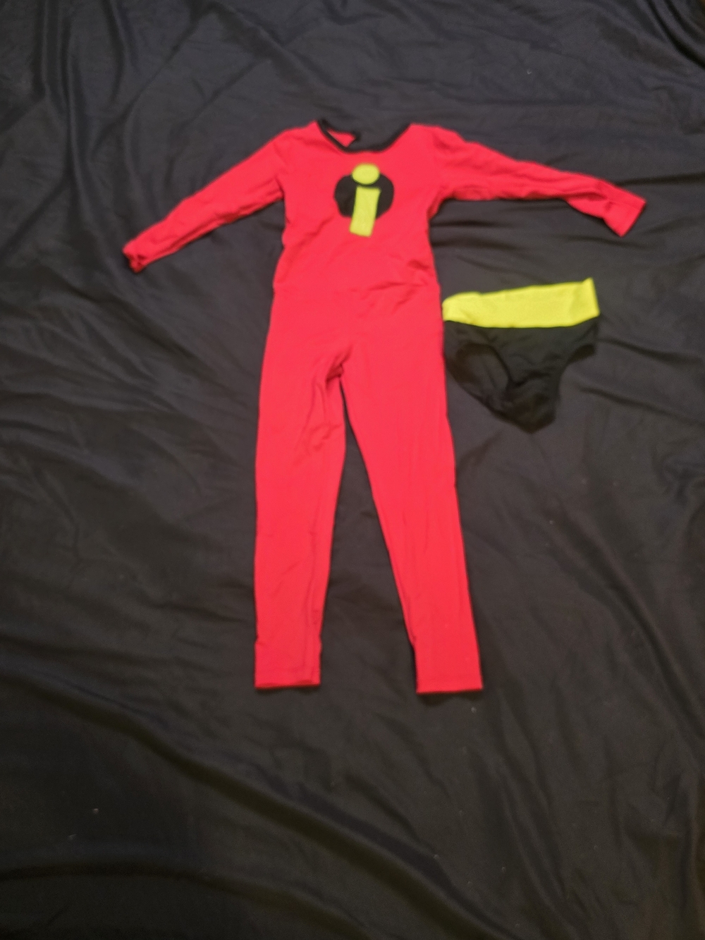 Kids Red Incredibles One-Piece Costume & Bottom
